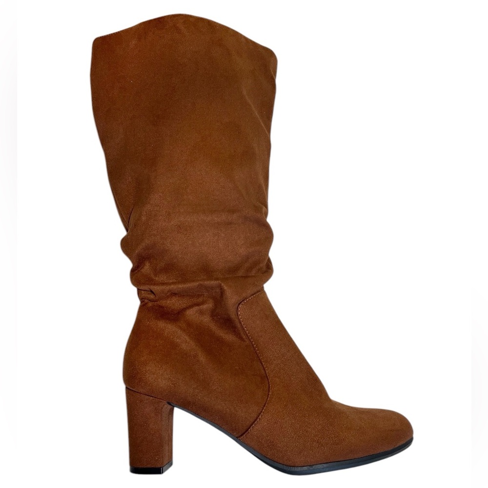 LifeStride Maltese WC Brown Zip-Up‎ Boots 6.5